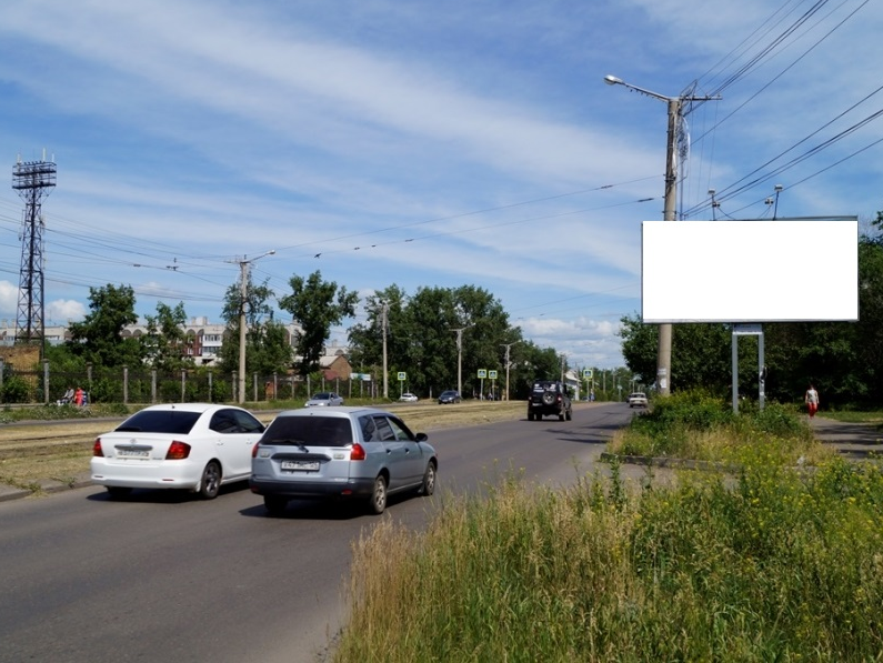 Фотография рекламного носителя, тип: Билборд 3x6, адрес: Щорса ул., д.27, Красноярск, Красноярский край, Россия. Сторона A №717168