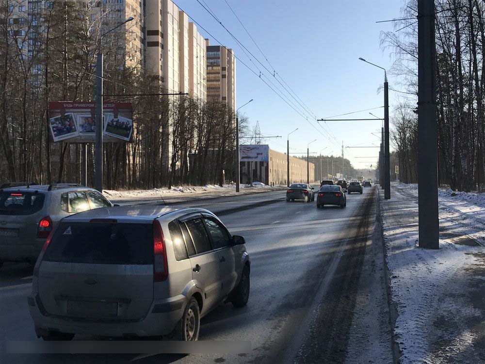 Фотография рекламного носителя, тип: Билборд 3x6, адрес: Окружная ул. Х Мира ул., д.67, Пенза, Пензенская область, Россия. Сторона В №741566