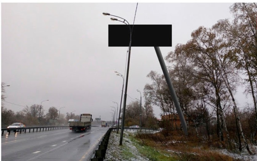 Фотография рекламного носителя, тип: Суперсайт 4x12, адрес: М-7 Волга а/д., 50 475м, справа, Ногинск, Московская область, Россия. Сторона А1-А10 №1068441