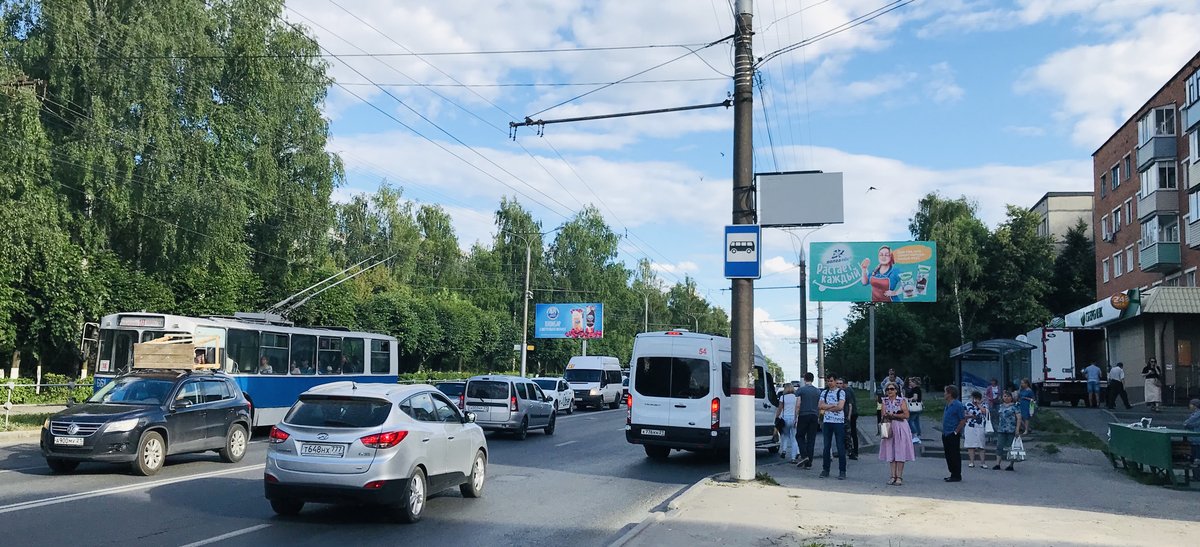 Фотография рекламного носителя, тип: Билборд 3x6, адрес: Эгерский б-р., д.21, Чебоксары, Республика Чувашия, Россия. Сторона A №838449