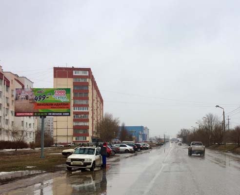 Фотография рекламного носителя, тип: Билборд 3x6, адрес: Оломоуцкая ул. Х Карбышева ул., Волжский, Волгоградская область, Россия. Сторона Б №700950