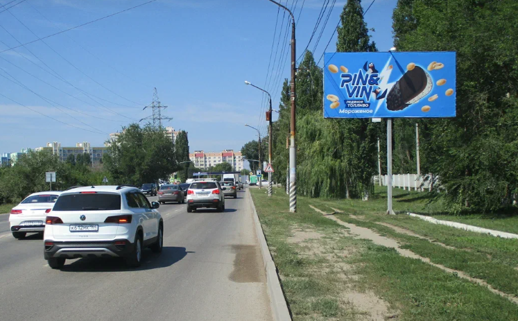 Фотография рекламного носителя, тип: Билборд 3x6, адрес: Студенческая ул., КП ГАИ, Саратов, Саратовская область, Россия. Сторона А №834835