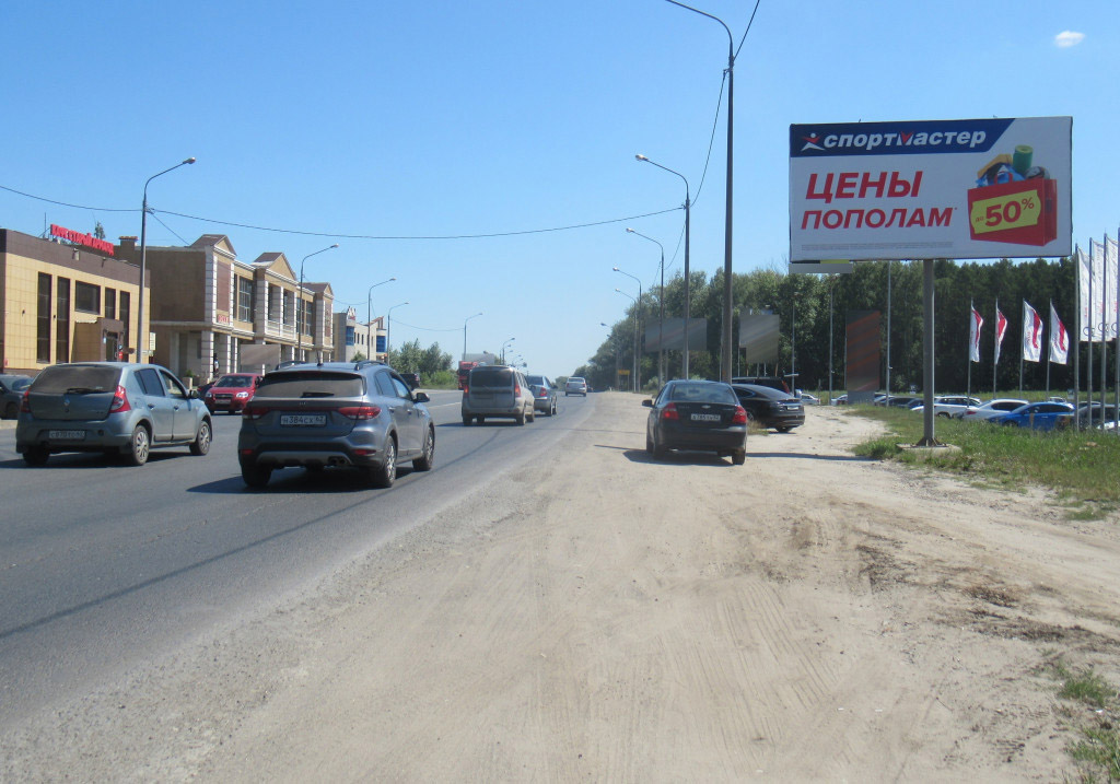 Фотография рекламного носителя, тип: Билборд 3x6, адрес: Куйбышевское ш., д.40, Рязань, Рязанская область, Россия. Сторона А №632853