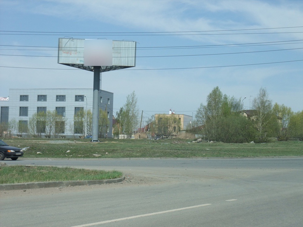 Фотография рекламного носителя, тип: Суперсайт 5x15, адрес: Е.Родионова пр-т. Х Новоградский тракт, Челябинск, Челябинская область, Россия. Сторона С №775348