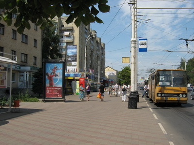 Фотография рекламного носителя, тип: Пиллар 3x1.4, адрес: Советская ул., д.160, Тамбов, Тамбовская область, Россия. Сторона Б №492137