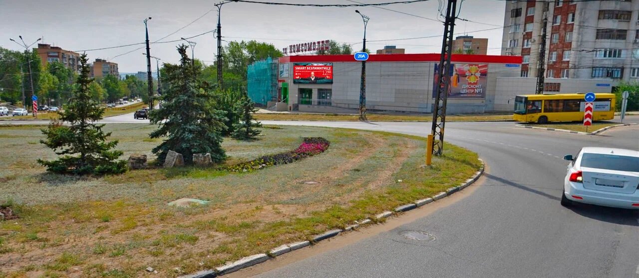 Фотография рекламного носителя, тип: Билборд 3x6, адрес: Громовой ул., д.20а Х Матросова ул., Тольятти, Самарская область, Россия. Сторона A1-A10 №1072664