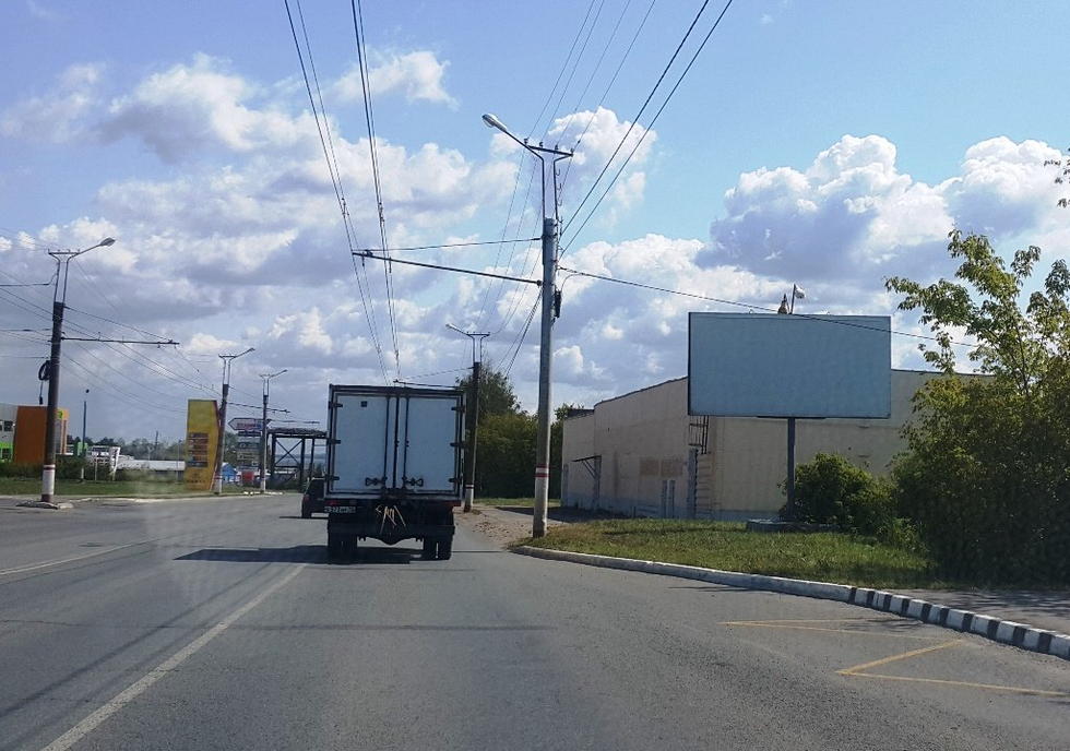 Фотография рекламного носителя, тип: Билборд 3x6, адрес: Лодыгина ул., в р-не насосной станции №1, Саранск, Республика Мордовия, Россия. Сторона А №1028429