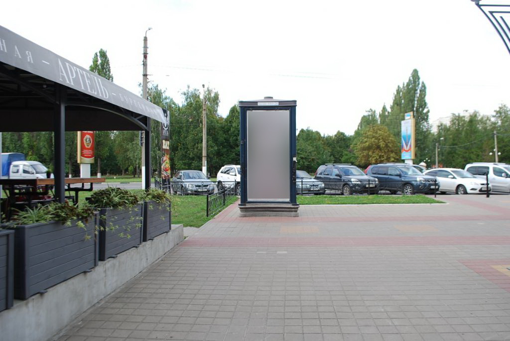 Фотография рекламного носителя, тип: Пиллар 3x1.4, адрес: Королева ул., Белгород, Белгородская область, Россия. Сторона C №344160