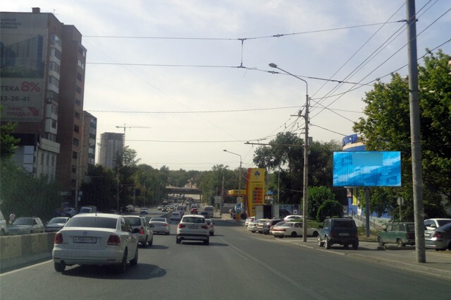 Фотография рекламного носителя, тип: Билборд 3x6, адрес: Шеболдаева ул., д.15 Х Безымянная балка ул., Ростов-на-Дону, Ростовская область, Россия. Сторона А1-А3 №781860