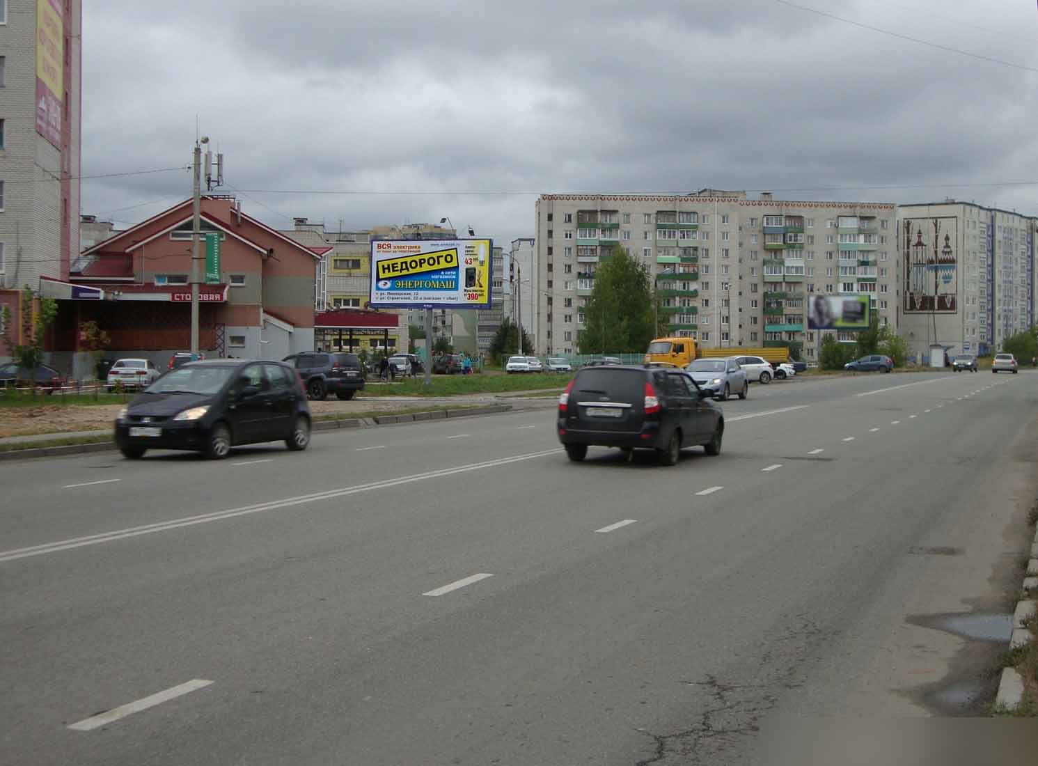 Фотография рекламного носителя, тип: Билборд 3x6, адрес: Строителей ул., д.9, Ковров, Владимирская область, Россия. Сторона Б №326601