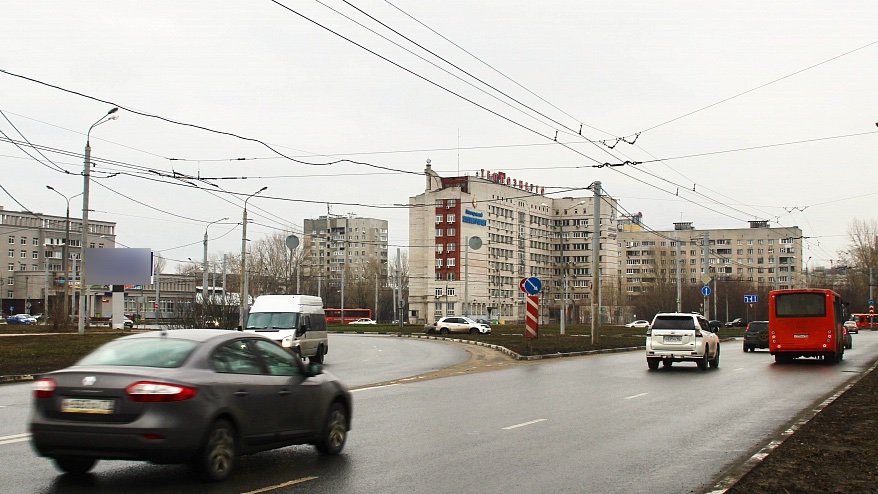 Фотография рекламного носителя, тип: Билборд 3x6, адрес: Бетанкура ул., перед Мурашкинской ул., в сторону Акимова Сергея ул., Нижний Новгород, Нижегородская область, Россия. Сторона B №761001