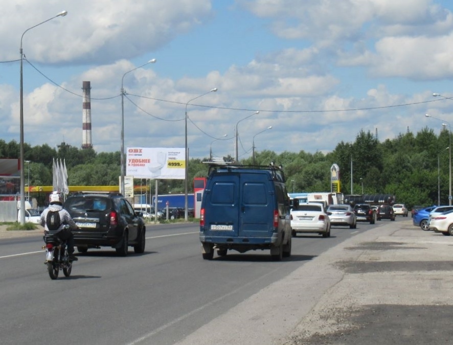 Фотография рекламного носителя, тип: Билборд 3x6, адрес: Куйбышевское ш., д.40, Рязань, Рязанская область, Россия. Сторона Б №632854