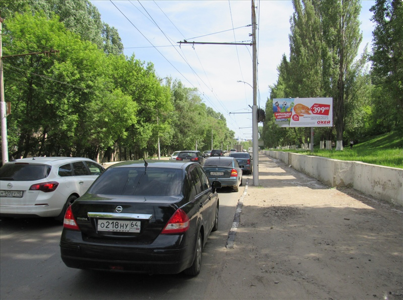 Фотография рекламного носителя, тип: Билборд 3x6, адрес: 50 лет Октября пр-т., д.107, Саратов, Саратовская область, Россия. Сторона А №819184
