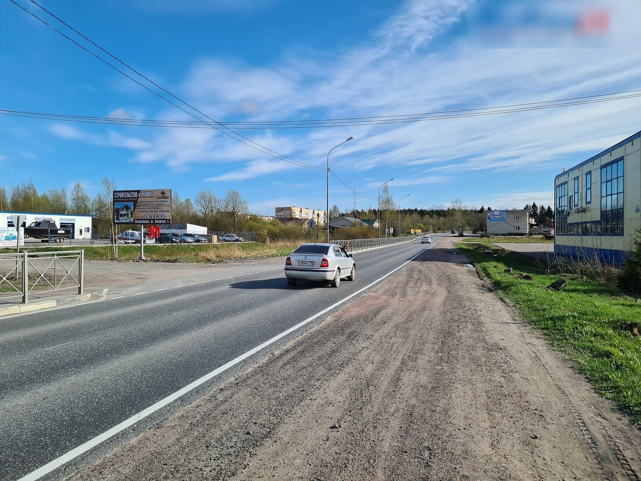 Фотография рекламного носителя, тип: Билборд 3x6, адрес: Бондарева ул., д.60, Сортавала, Республика Карелия, Россия. Сторона Б №1002381