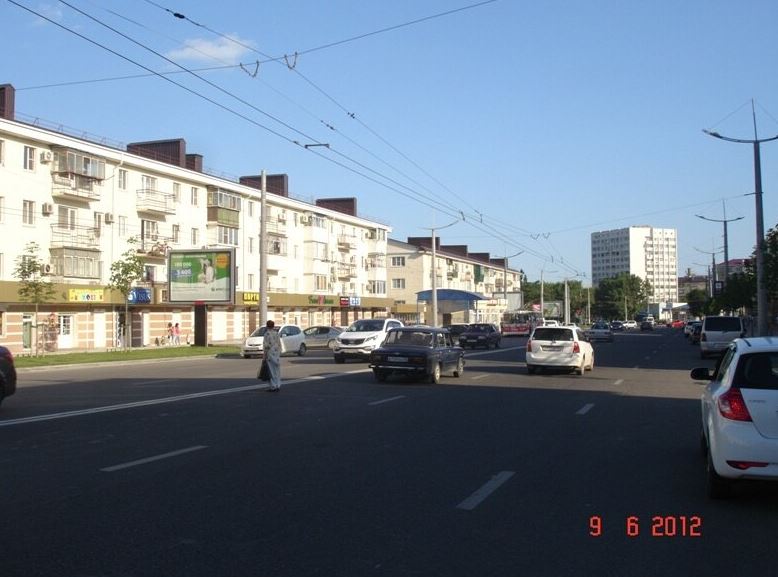 Фотография рекламного носителя, тип: Ситиборд 2.7x3.7, адрес: Ленина пр-т., д.42, Новороссийск, Краснодарский край, Россия. Сторона Б №1006455