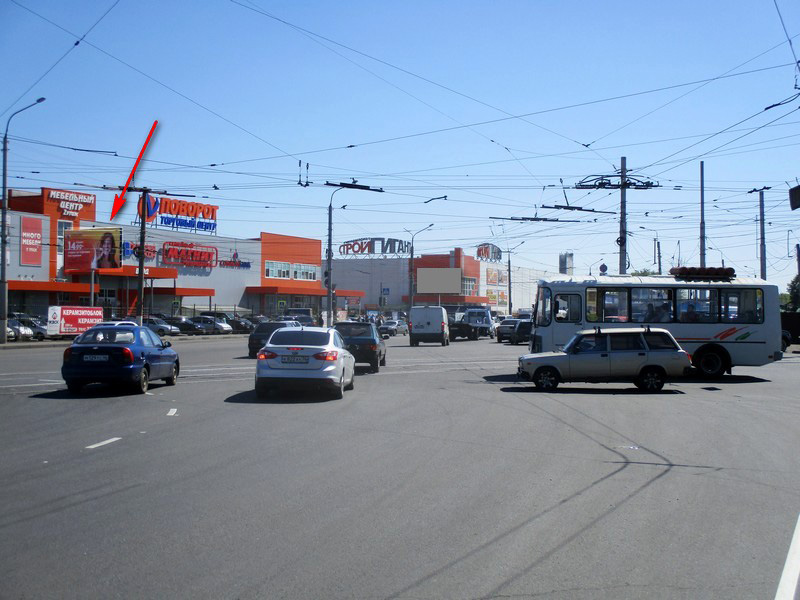 Фотография рекламного носителя, тип: Билборд 3x6, адрес: Кулакова пр-т., д.144, поз.2, Курск, Курская область, Россия. Сторона В №607609