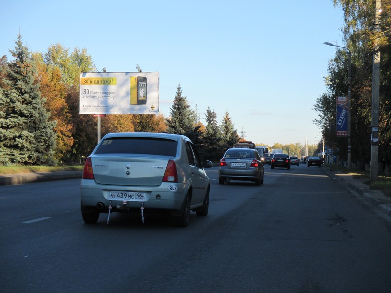 Фотография рекламного носителя, тип: Билборд 3x6, адрес: Союзная ул., д.51, Курск, Курская область, Россия. Сторона В №588147