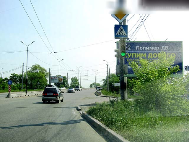 Фотография рекламного носителя, тип: Билборд 3x6, адрес: Юности ул., д.44, Хабаровск, Хабаровский край, Россия. Сторона А №645729