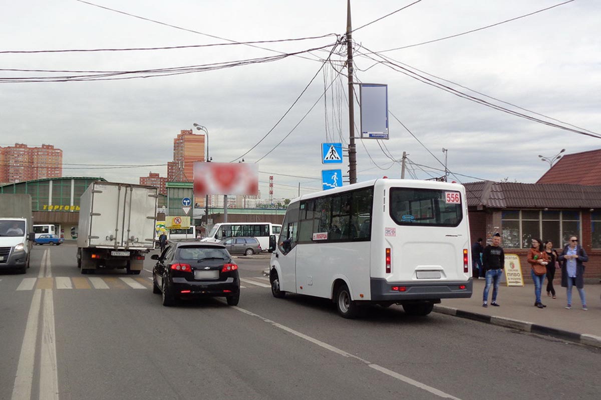 Фотография рекламного носителя, тип: Панель-кронштейн, адрес: Смирновская ул., д.11, Люберцы, Московская область, Россия. Сторона А №635066