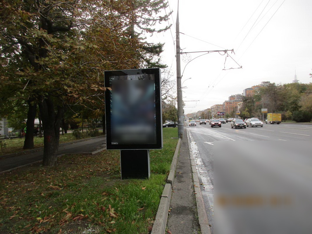 Фотография рекламного носителя, тип: Ситиформат 1.8x1.2, адрес: Комсомольский пр-т., д.21, стр.2, Москва, Россия. Сторона B №435887