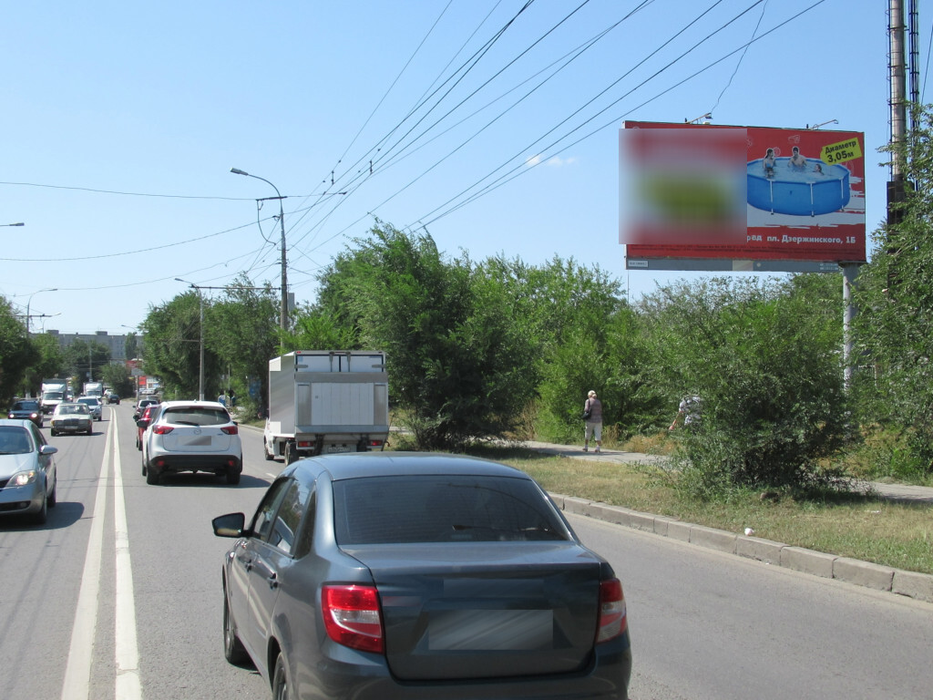 Фотография рекламного носителя, тип: Билборд 3x6, адрес: Еременко ул., напротив д.136, Волгоград, Волгоградская область, Россия. Сторона A №1000685