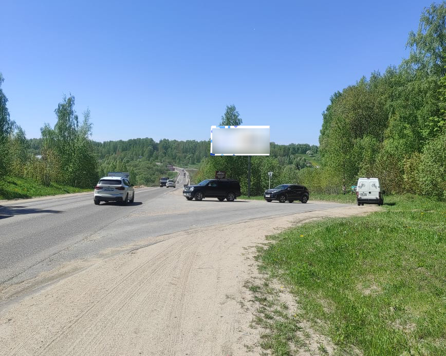 Фотография рекламного носителя, тип: Билборд 3x6, адрес: Краснинское ш., выезд из города, Смоленск, Смоленская область, Россия. Сторона A №1001624