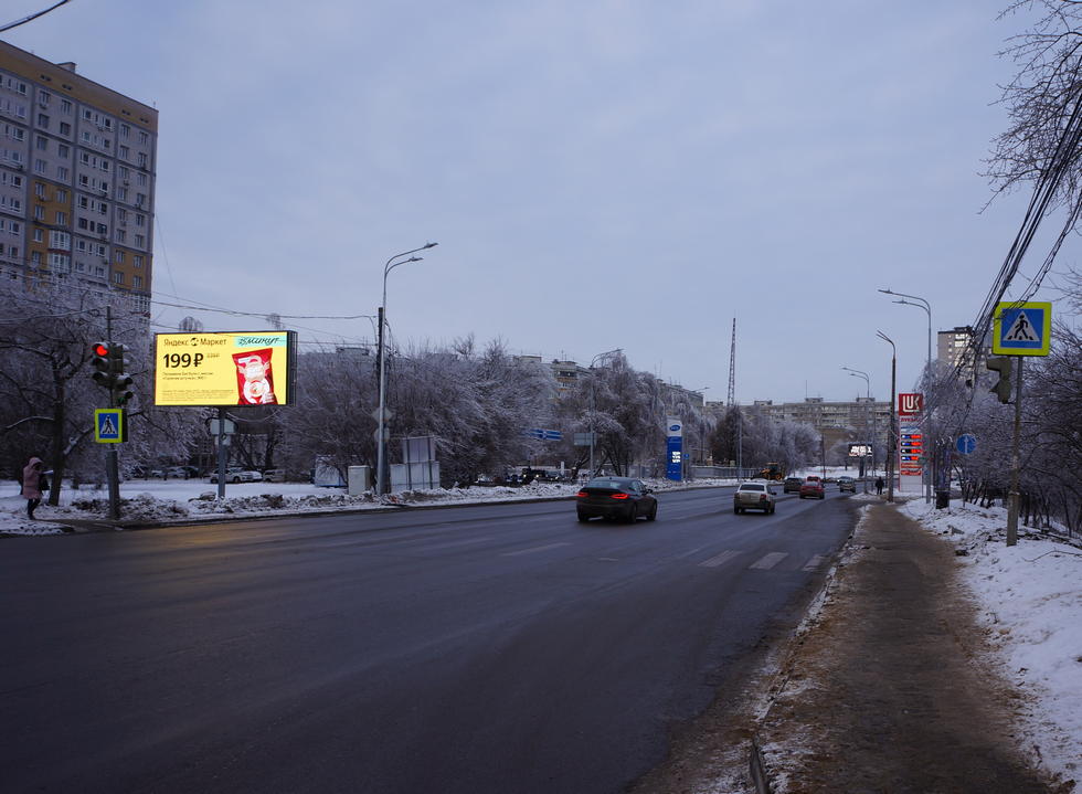 Фотография рекламного носителя, тип: Билборд 3x6, адрес: Казанское ш., д.9 Х Касьянова ул., Нижний Новгород, Нижегородская область, Россия. Сторона B1-В10 №993209