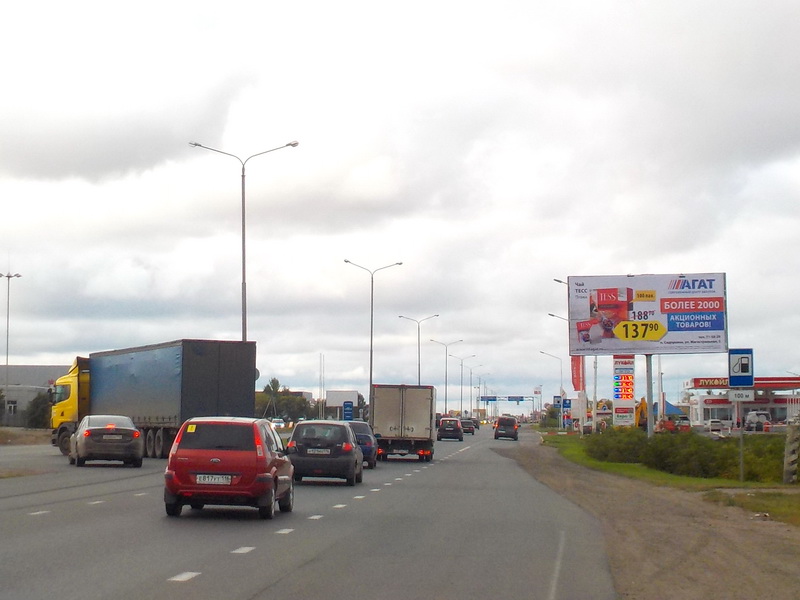 Фотография рекламного носителя, тип: Билборд 3x6, адрес: Сидоровка пос., выезд из города, Набережные Челны, Республика Татарстан, Россия. Сторона A №414227