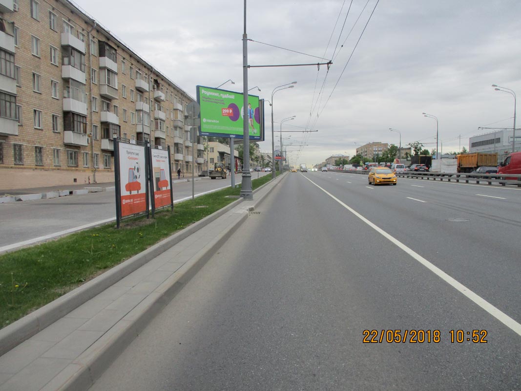 Фотография рекламного носителя, тип: Афиша 1.75x1.8, адрес: Варшавское ш., д.90, стенд 1, Москва, Россия. Сторона А1 №865082