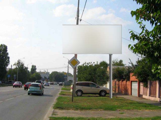 Фотография рекламного носителя, тип: Билборд 3x6, адрес: Калинина ул., д.23, Краснодар, Краснодарский край, Россия. Сторона А №492871