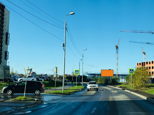 Фотография рекламного носителя, тип: Билборд 3x6, адрес: Елизаветинская ул., д.6, Калининград, Калининградская область, Россия. Сторона А №973999