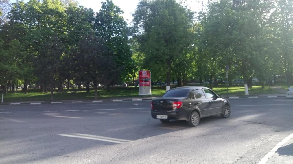 Фотография рекламного носителя, тип: Нестандартный ситиформат, адрес: Советов ул., д.28 Х Леднева ул., Новороссийск, Краснодарский край, Россия. Сторона А №587809