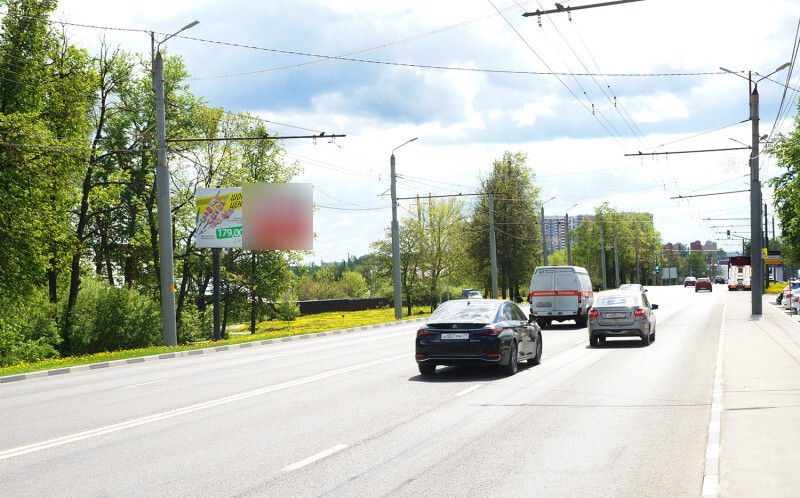 Фотография рекламного носителя, тип: Билборд 3x6, адрес: Московское ш., д.2а, Тула, Тульская область, Россия. Сторона B №806016