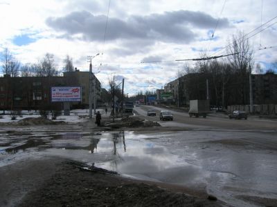 Фотография рекламного носителя, тип: Билборд 3x6, адрес: Шевченко ул., д.84/2 Х Попова ул., Смоленск, Смоленская область, Россия. Сторона Б №383071