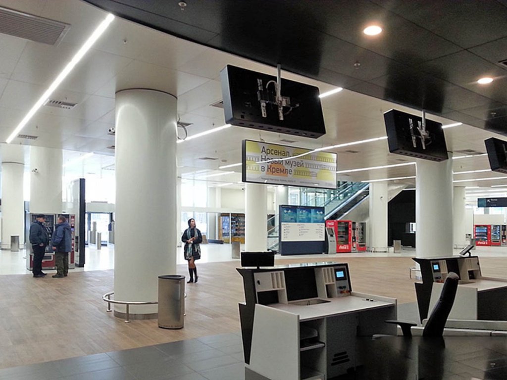 Фотография рекламного носителя, тип: Лайтбокс, адрес: Аэропорт «Стригино», Международный аэропорт, Нижний Новгород, Нижегородская область, Россия. Сторона/вариант B №1017475