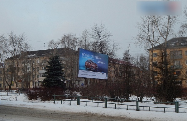 Фотография рекламного носителя, тип: Билборд 3x6, адрес: Мира пл., Сегежа, Республика Карелия, Россия. Сторона A №1002307