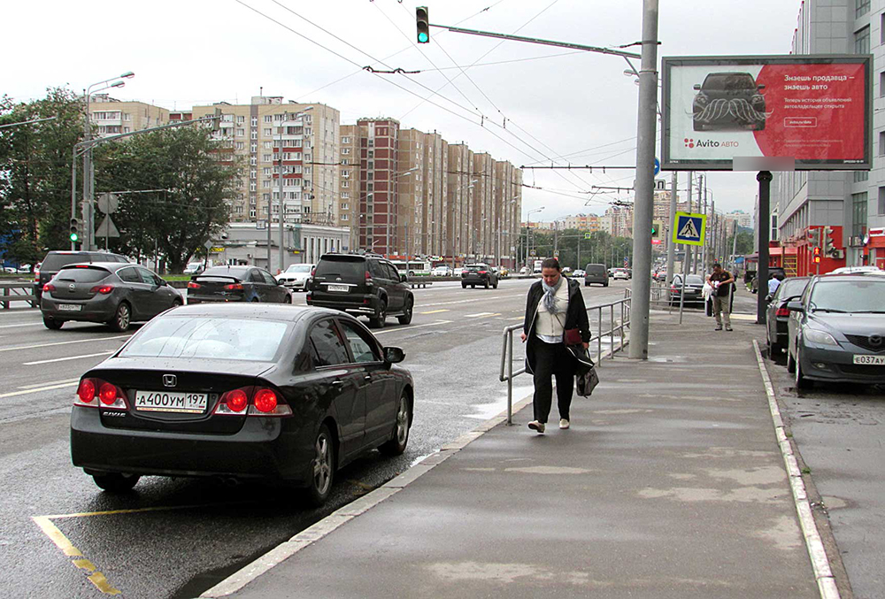 Фотография рекламного носителя, тип: Билборд 3x6, адрес: Нижегородская ул., д.47, Москва, Россия. Сторона Аh1-Аh4 №939925