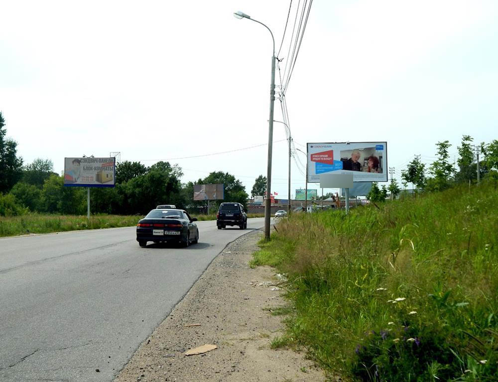Фотография рекламного носителя, тип: Билборд 3x6, адрес: Промышленная ул. Х Гаражный пер., д.22/7 н-в, Хабаровск, Хабаровский край, Россия. Сторона А1 №293622