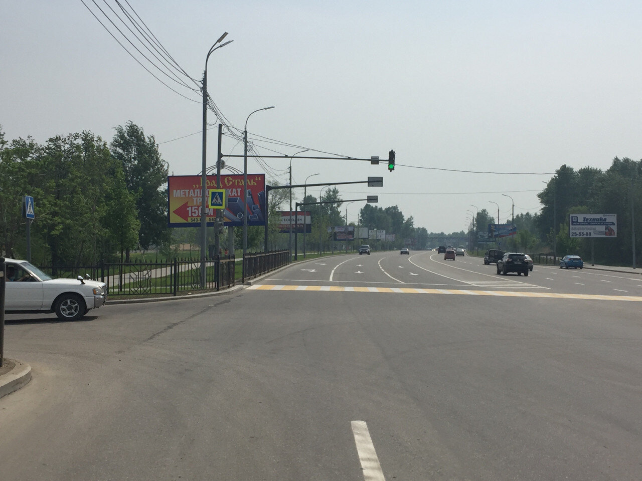 Фотография рекламного носителя, тип: Билборд 3x6, адрес: Павла Морозова ул. Х Ангарская ул., Хабаровск, Хабаровский край, Россия. Сторона Б №971463