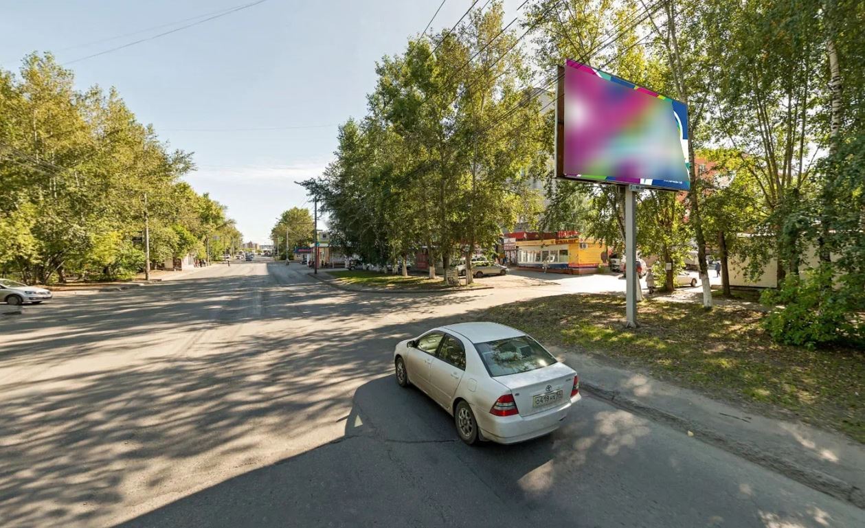 Фотография рекламного носителя, тип: Билборд 3x6, адрес: 79 -й Гвардейской Дивизии ул., д.20, Томск, Томская область, Россия. Сторона A №1008040