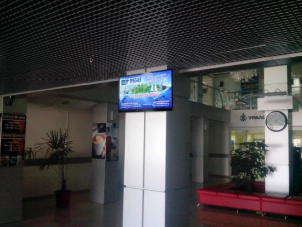 Фотография рекламного носителя, тип: Видеоэкран, адрес: Бизнес-центр «Бизнес-центр "ФОРУМ"», Ленина пр-т., д.130, Магнитогорск, Челябинская область, Россия. Сторона/вариант №1095032