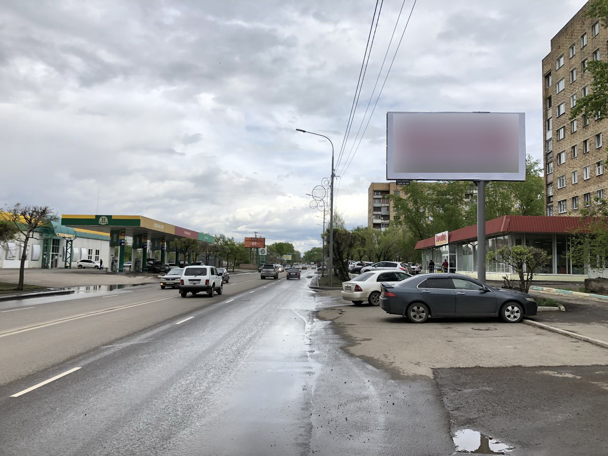 Фотография рекламного носителя, тип: Билборд 3x6, адрес: Свердловская ул., д.43, Красноярск, Красноярский край, Россия. Сторона А №780042