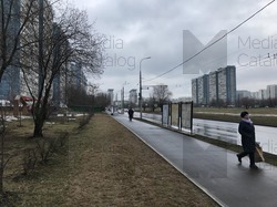 Фотография рекламного носителя, тип: Афиша 1.75x1.8, адрес: Тарусская ул., д.22, корп.1, стенд 2, Москва, Россия. Сторона А2 №873734