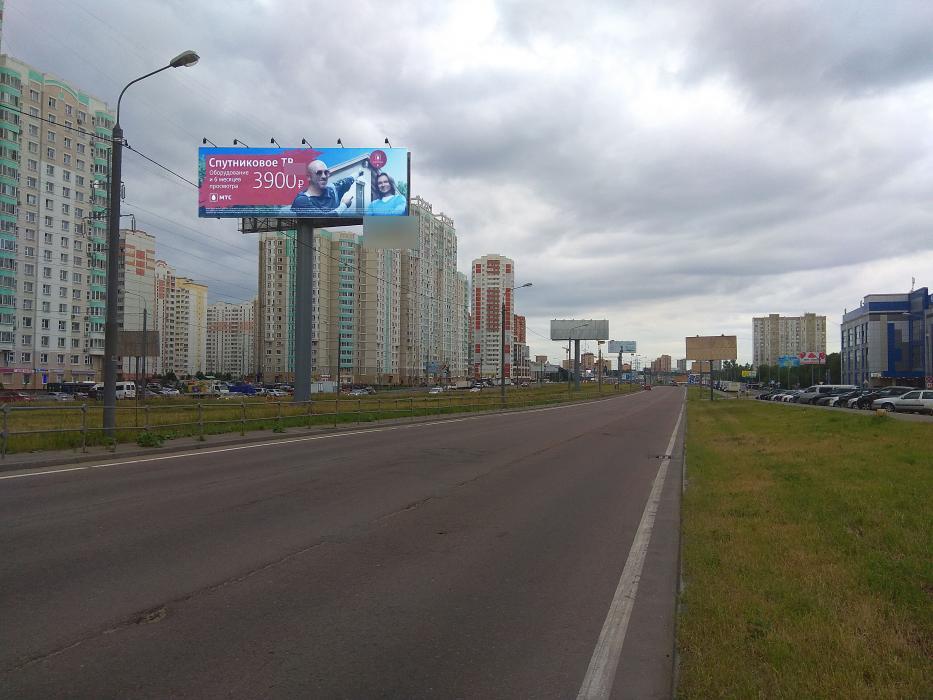 Фотография рекламного носителя, тип: Суперсайт 5x15, адрес: Комсомольский пр-т., д.16/2, Люберцы, Московская область, Россия. Сторона A1 №397002