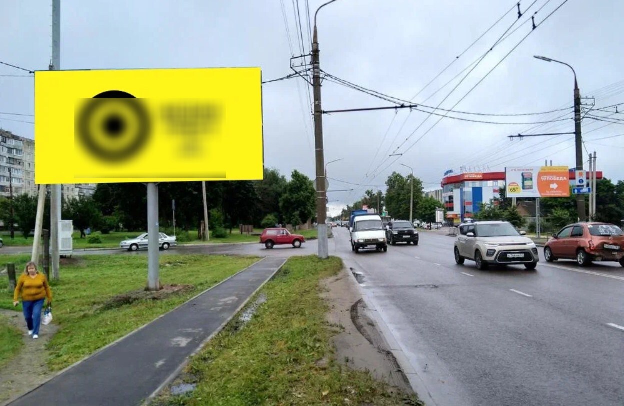 Фотография рекламного носителя, тип: Билборд 3x6, адрес: Московское ш., д.111, Орел, Орловская область, Россия. Сторона B №832668