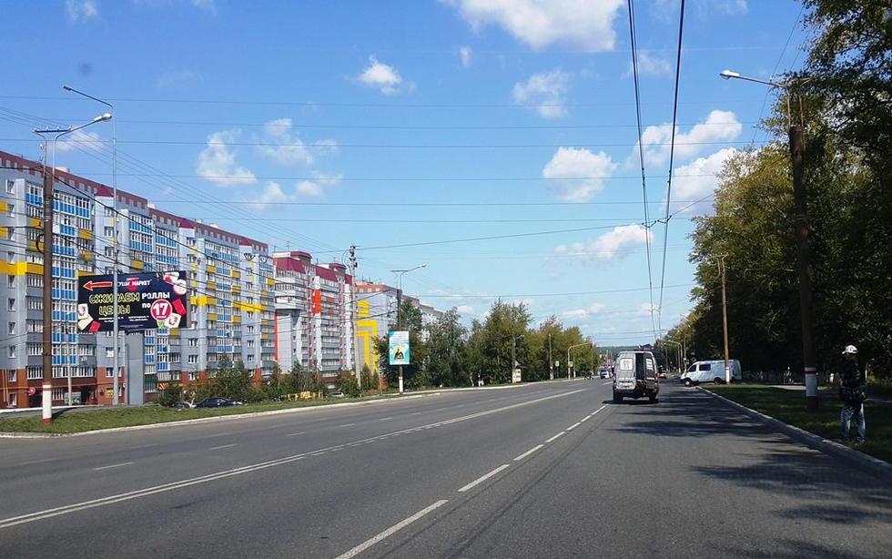 Фотография рекламного носителя, тип: Билборд 3x6, адрес: Лямбирское ш., д.15, Саранск, Республика Мордовия, Россия. Сторона Б №1028422