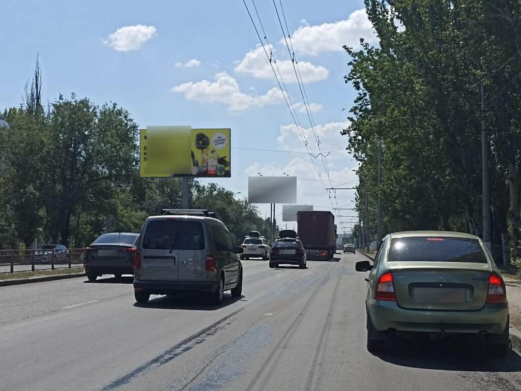 Фотография рекламного носителя, тип: Билборд 3x6, адрес: 64-й Армии ул., д.59, Волгоград, Волгоградская область, Россия. Сторона A2 №1000539