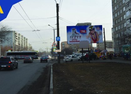 Фотография рекламного носителя, тип: Билборд 3x6, адрес: Тельмана ул., д.25, поз.2, Красноярск, Красноярский край, Россия. Сторона А №593150