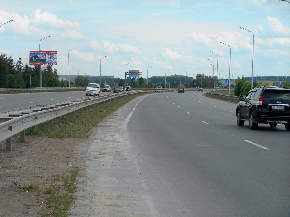 Фотография рекламного носителя, тип: Билборд 3x6, адрес: Уфа-Нагаево а/д., э/о.333, Уфа, Республика Башкортостан, Россия. Сторона Б №746191