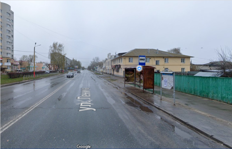 Фотография рекламного носителя, тип: Остановка 1.8x1.2, адрес: Ленина ул., "Водник" ост., Муром, Владимирская область, Россия. Сторона А №1097496